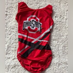 Girls Ohio State Leotard Size 110